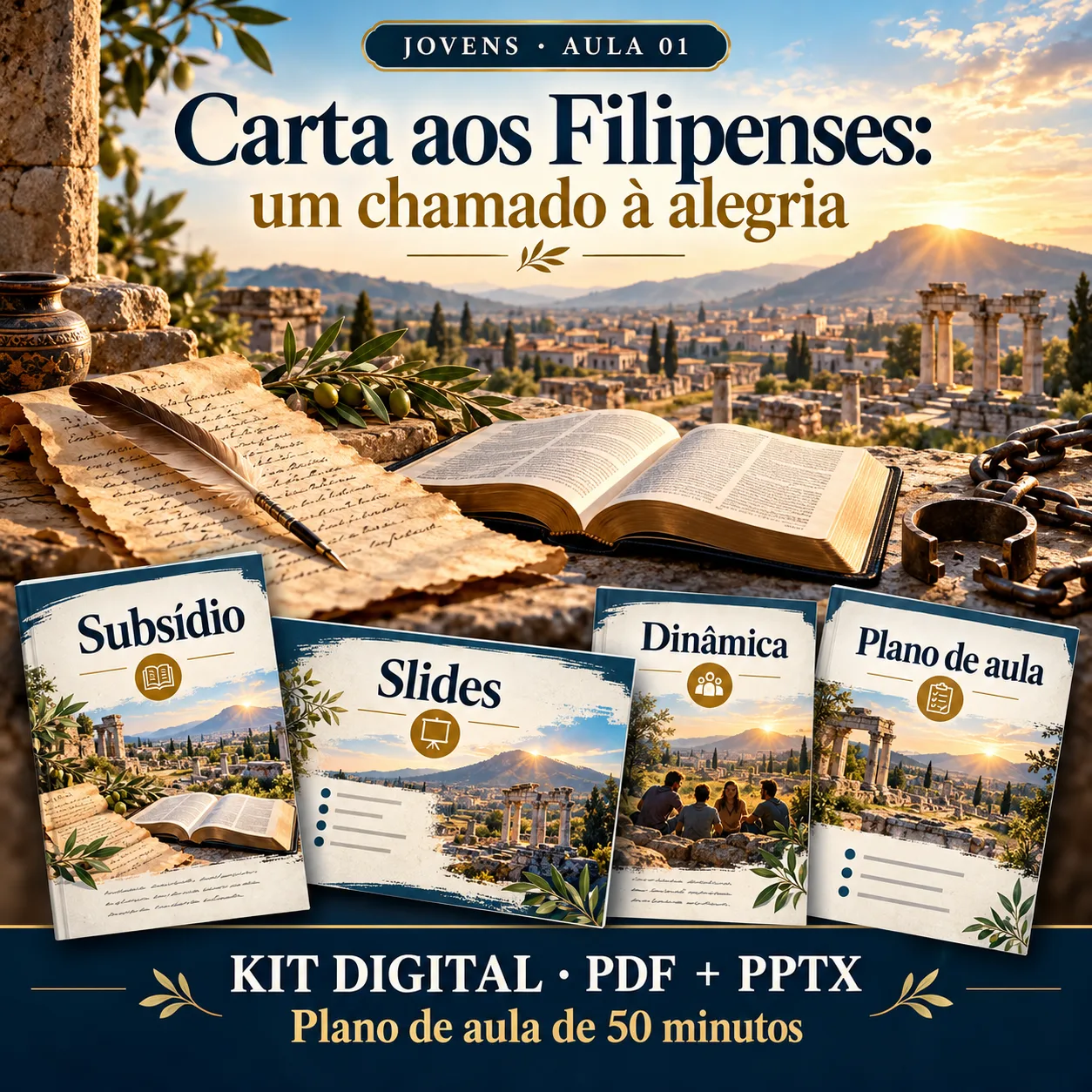 Prévia 1 de Kit aula 1 — Carta aos Filipenses: um chamado à alegria