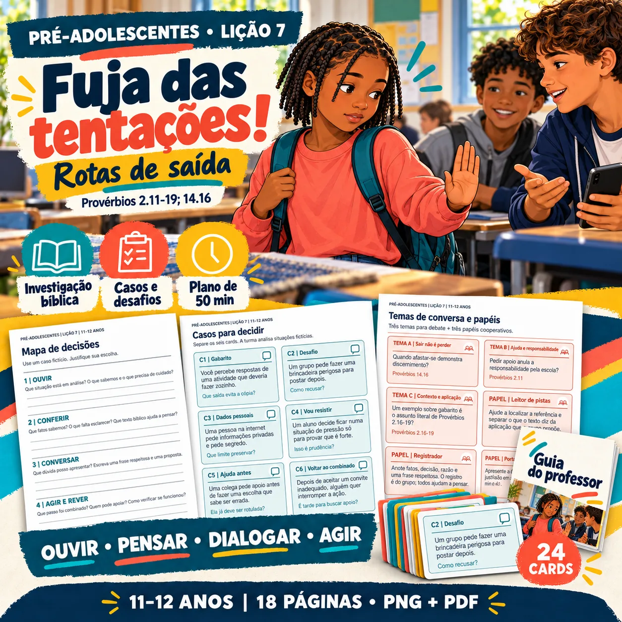 Prévia 1 de Kit aula 7 — Fuja das tentações!
