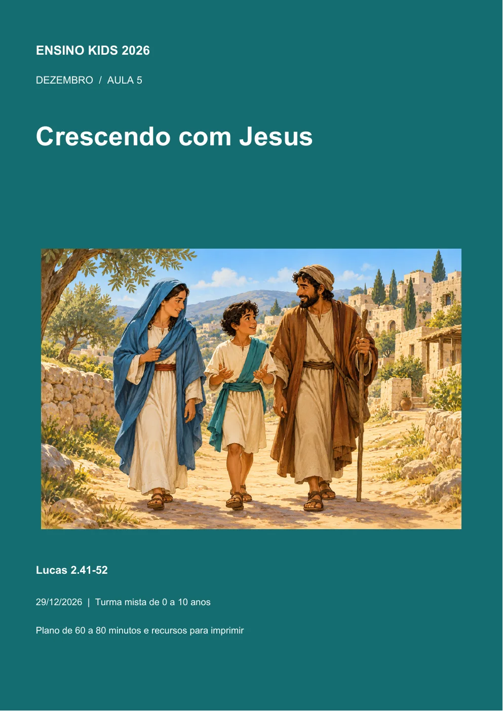Prévia 1 de Kit aula 5 — Crescendo com Jesus