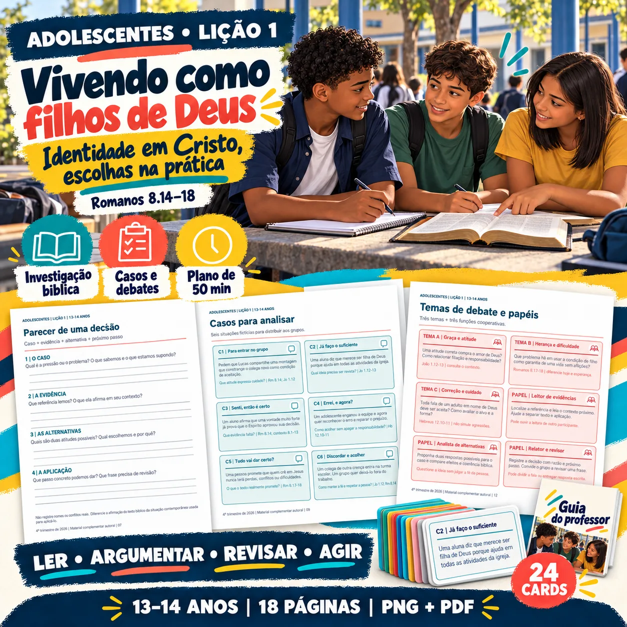 Prévia 1 de Kit aula 1 — Vivendo como filhos de Deus