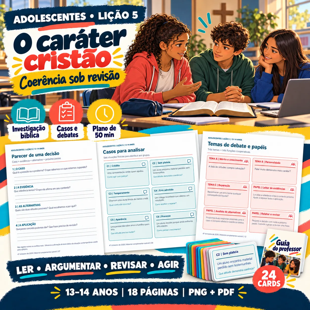 Prévia 1 de Kit aula 5 — O caráter cristão