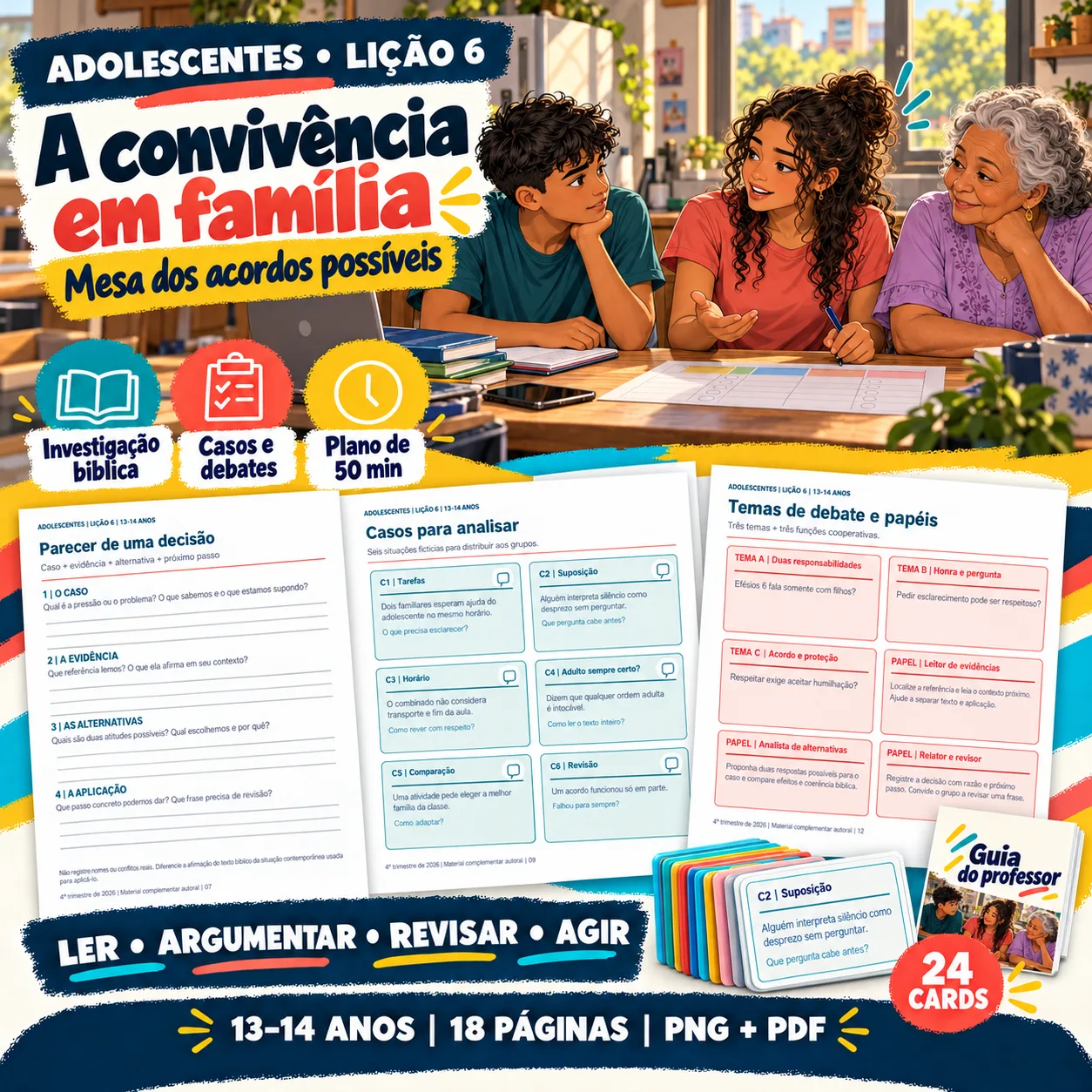 Prévia 1 de Kit aula 6 — A convivência em família