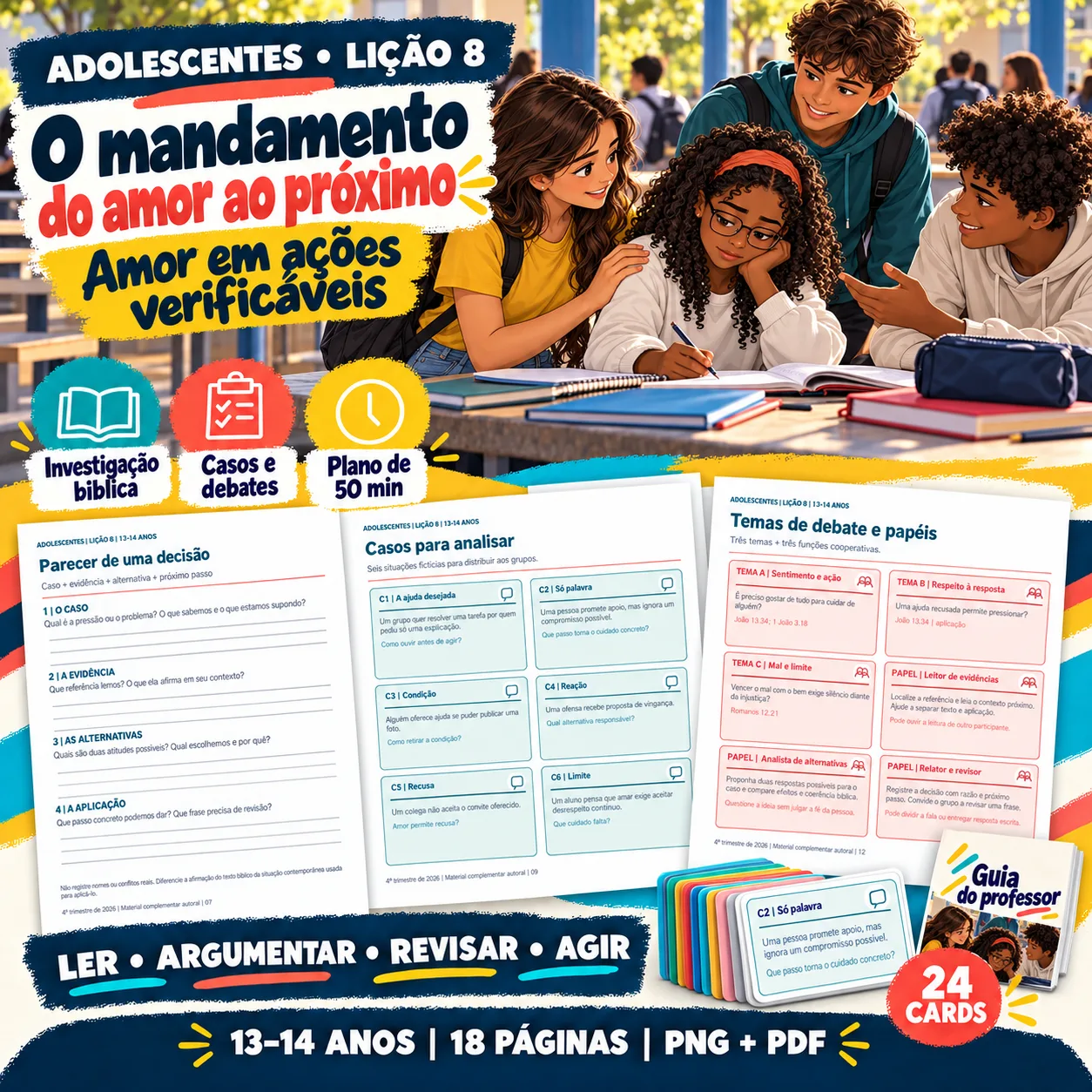 Prévia 1 de Kit aula 8 — O mandamento do amor ao próximo