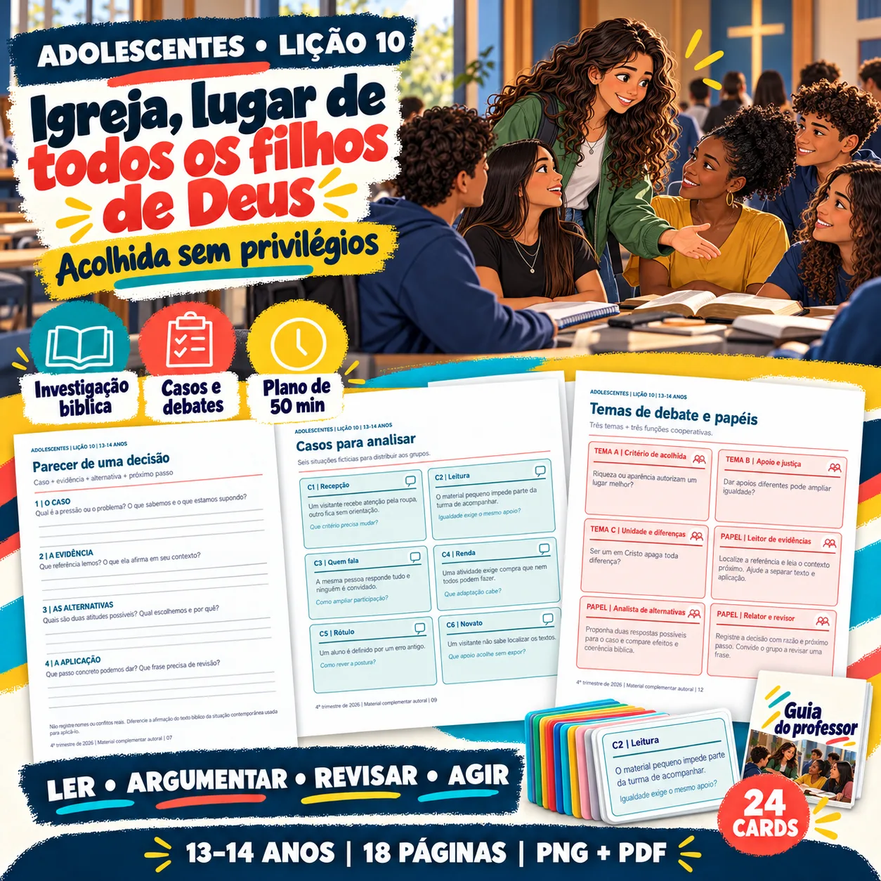 Prévia 1 de Kit aula 10 — Igreja, lugar de todos os filhos de Deus