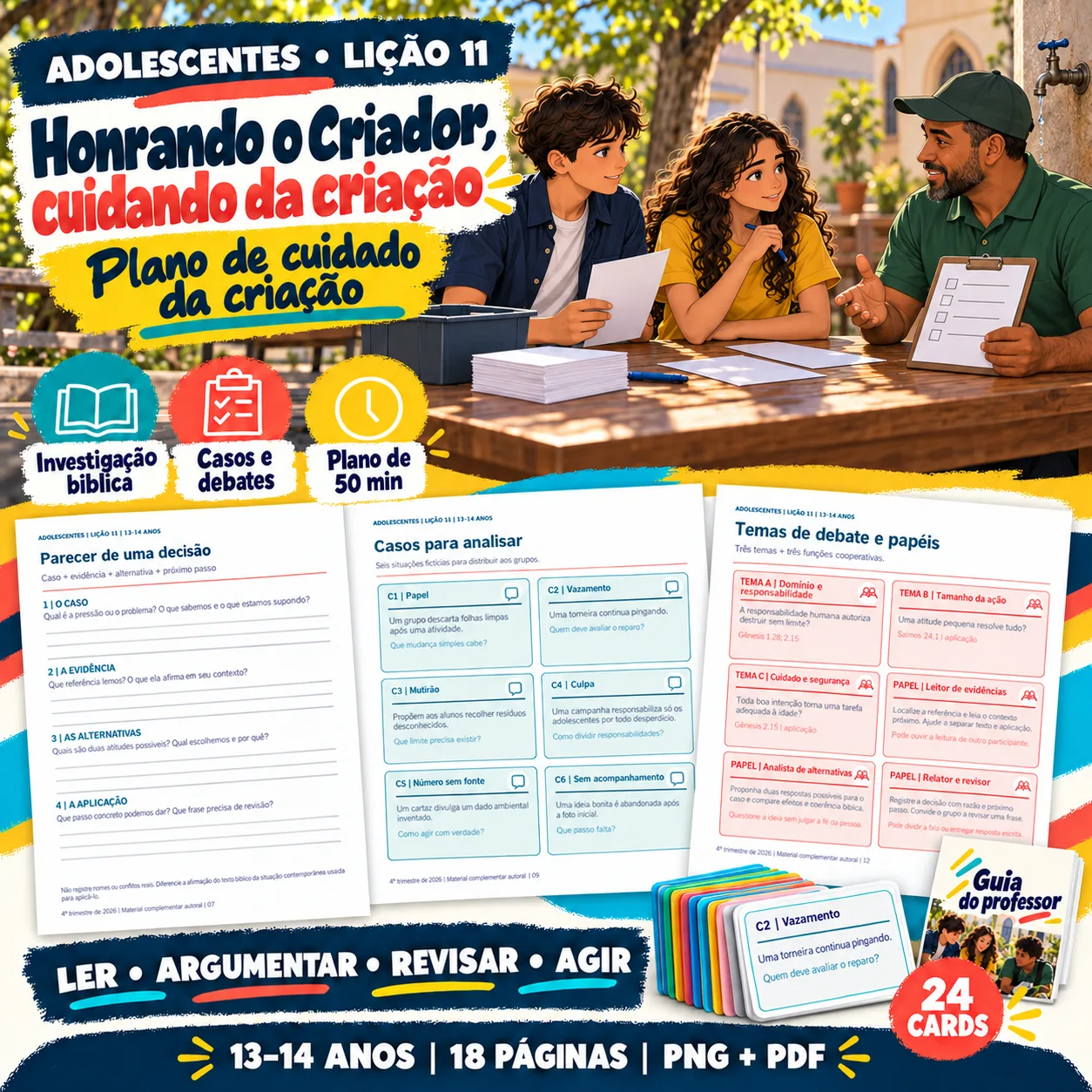 Prévia 1 de Kit aula 11 — Honrando o Criador, cuidando da criação