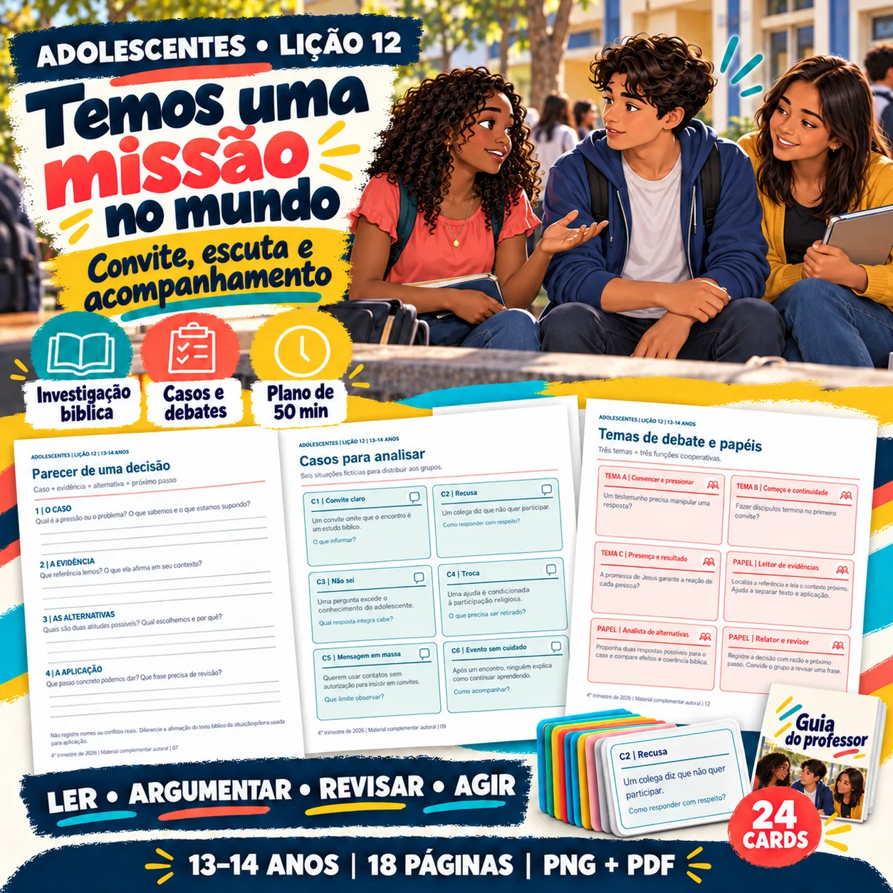Prévia 1 de Kit aula 12 — Temos uma missão no mundo
