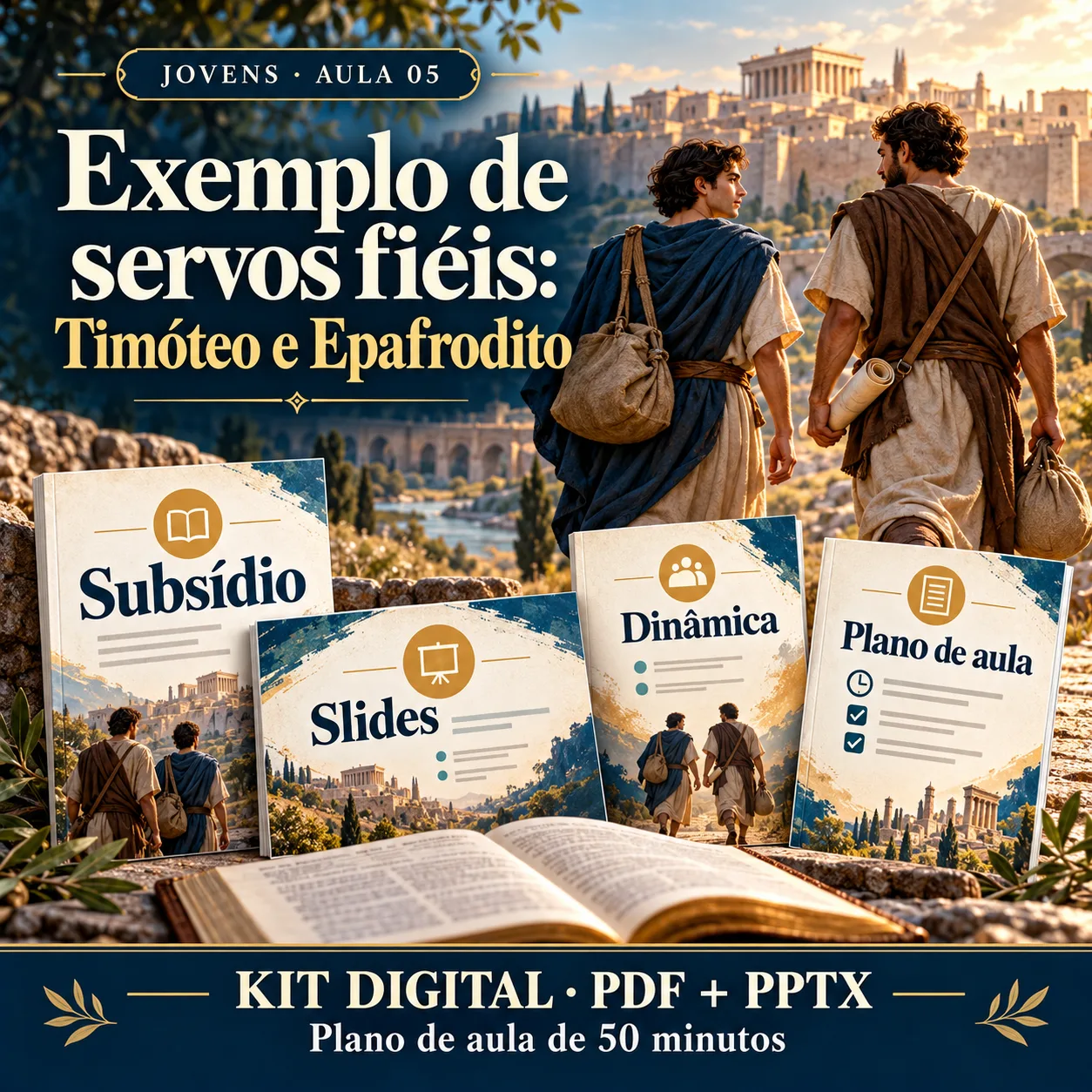 Prévia 1 de Kit aula 5 — Exemplo de servos fiéis: Timóteo e Epafrodito