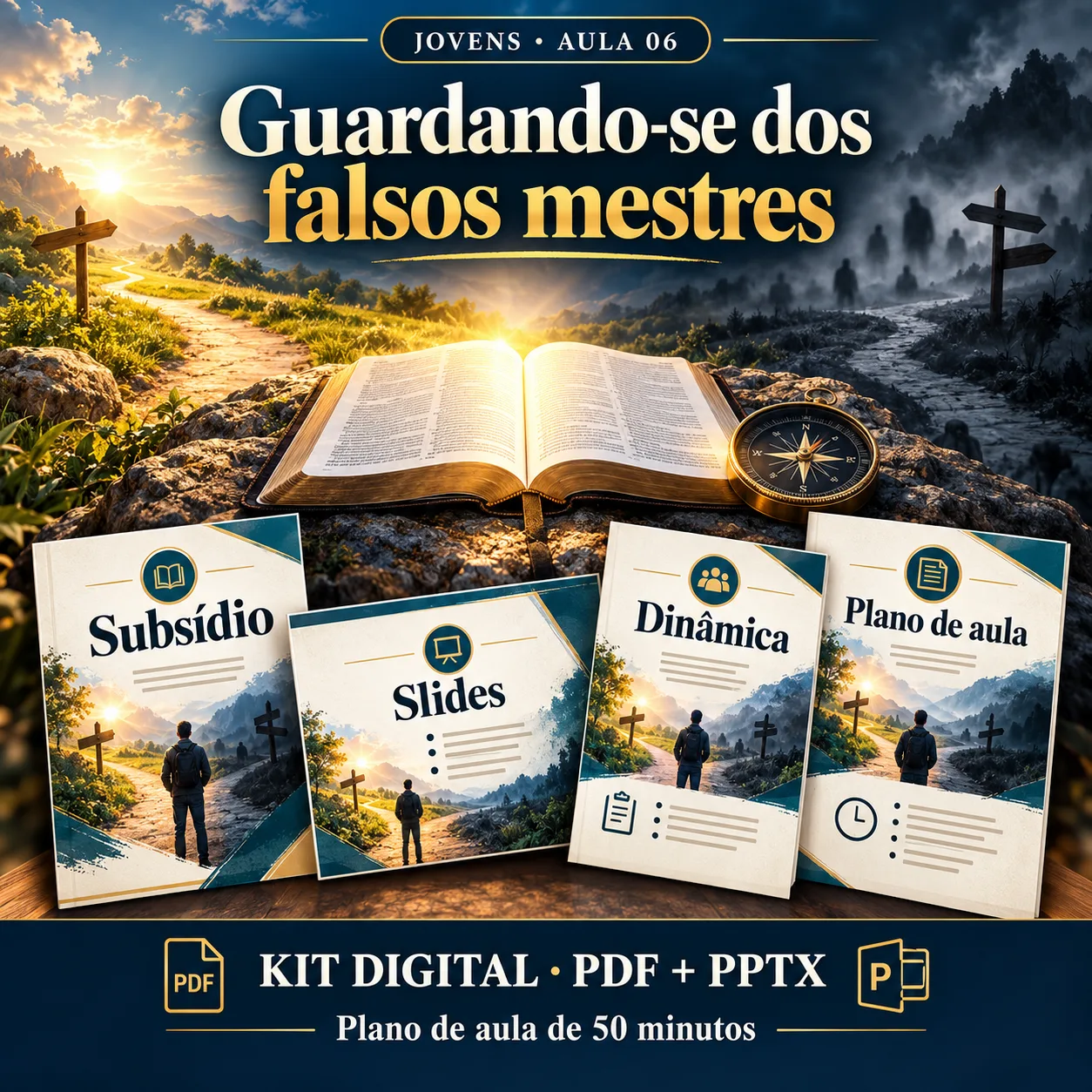 Prévia 1 de Kit aula 6 — Guardando-se dos falsos mestres