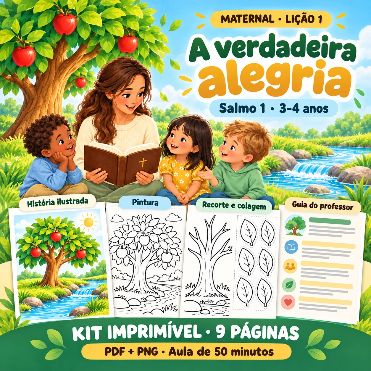 Prévia 1 de Kit aula 1 — A verdadeira alegria
