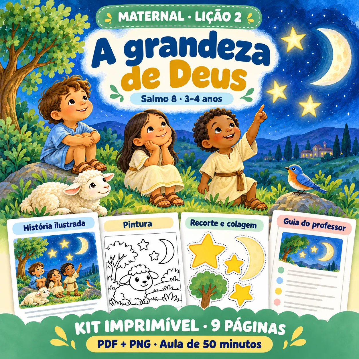 Prévia 1 de Kit aula 2 — A grandeza de Deus