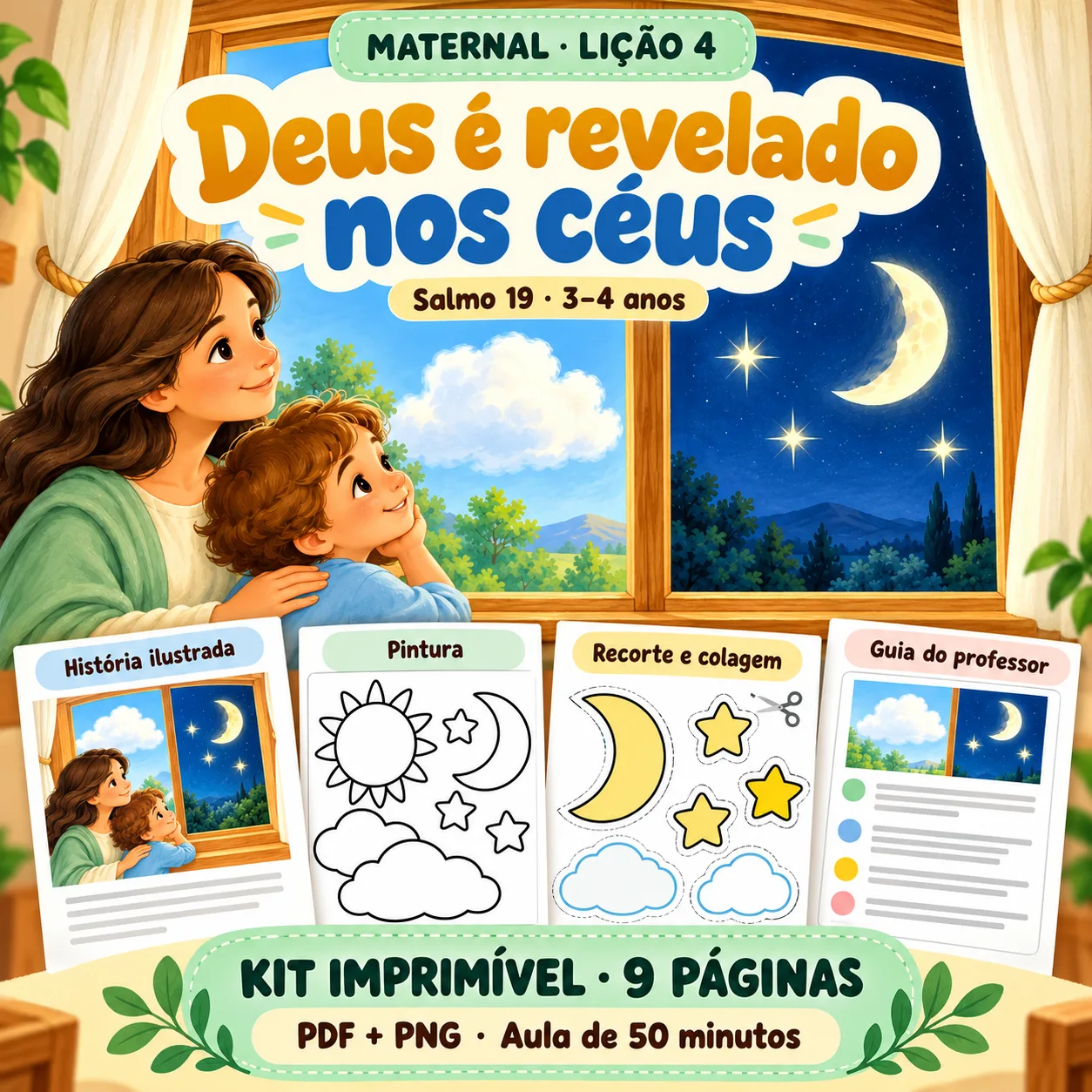 Prévia 1 de Kit aula 4 — Deus é revelado nos céus