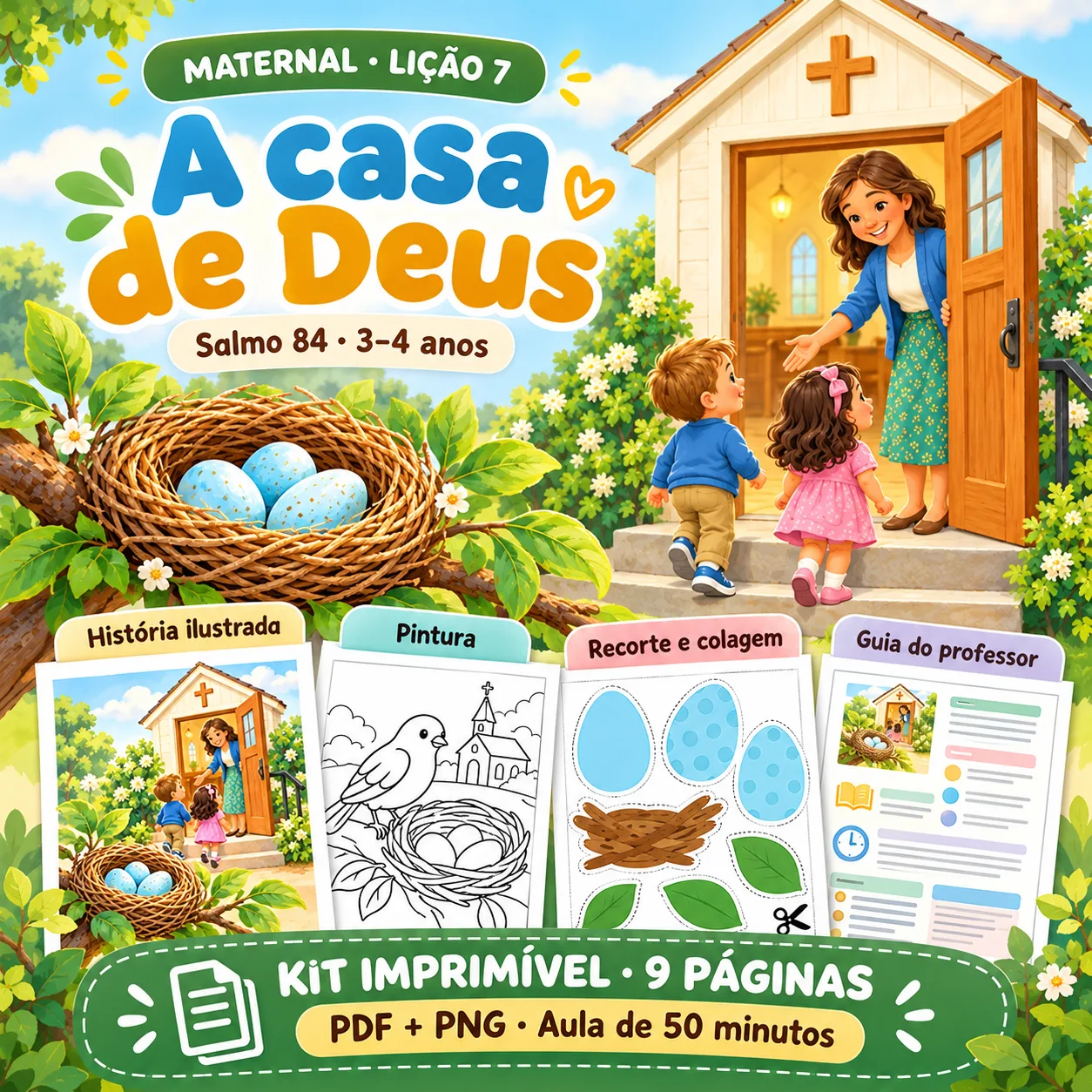 Prévia 1 de Kit aula 7 — A casa de Deus