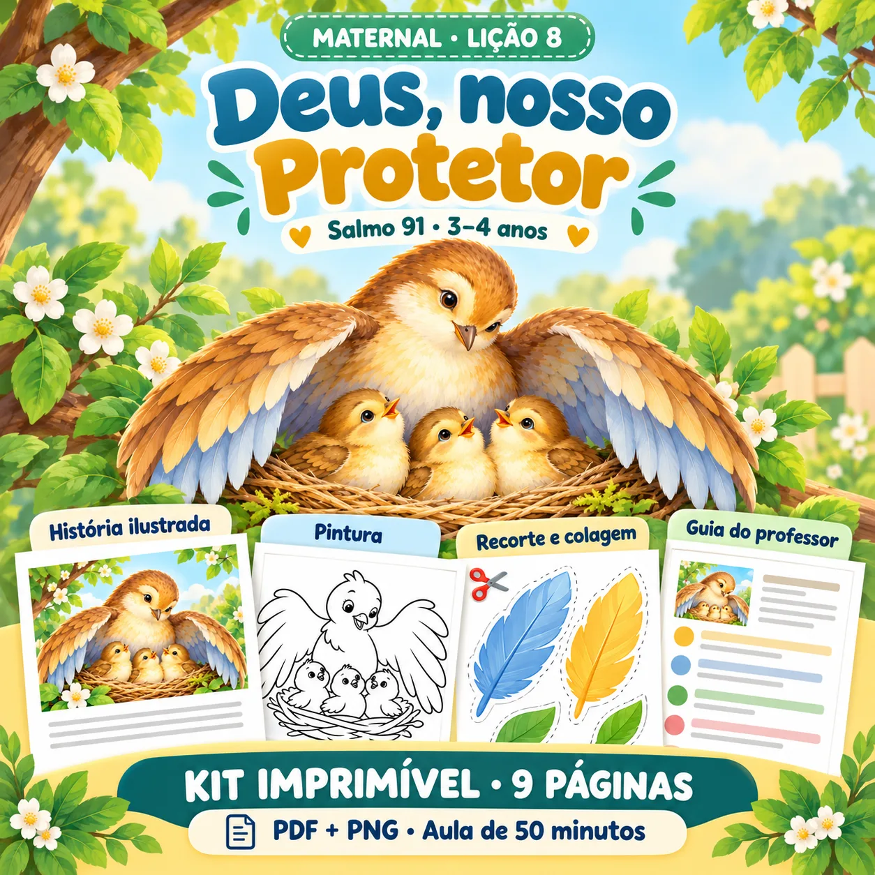 Prévia 1 de Kit aula 8 — Deus, nosso Protetor