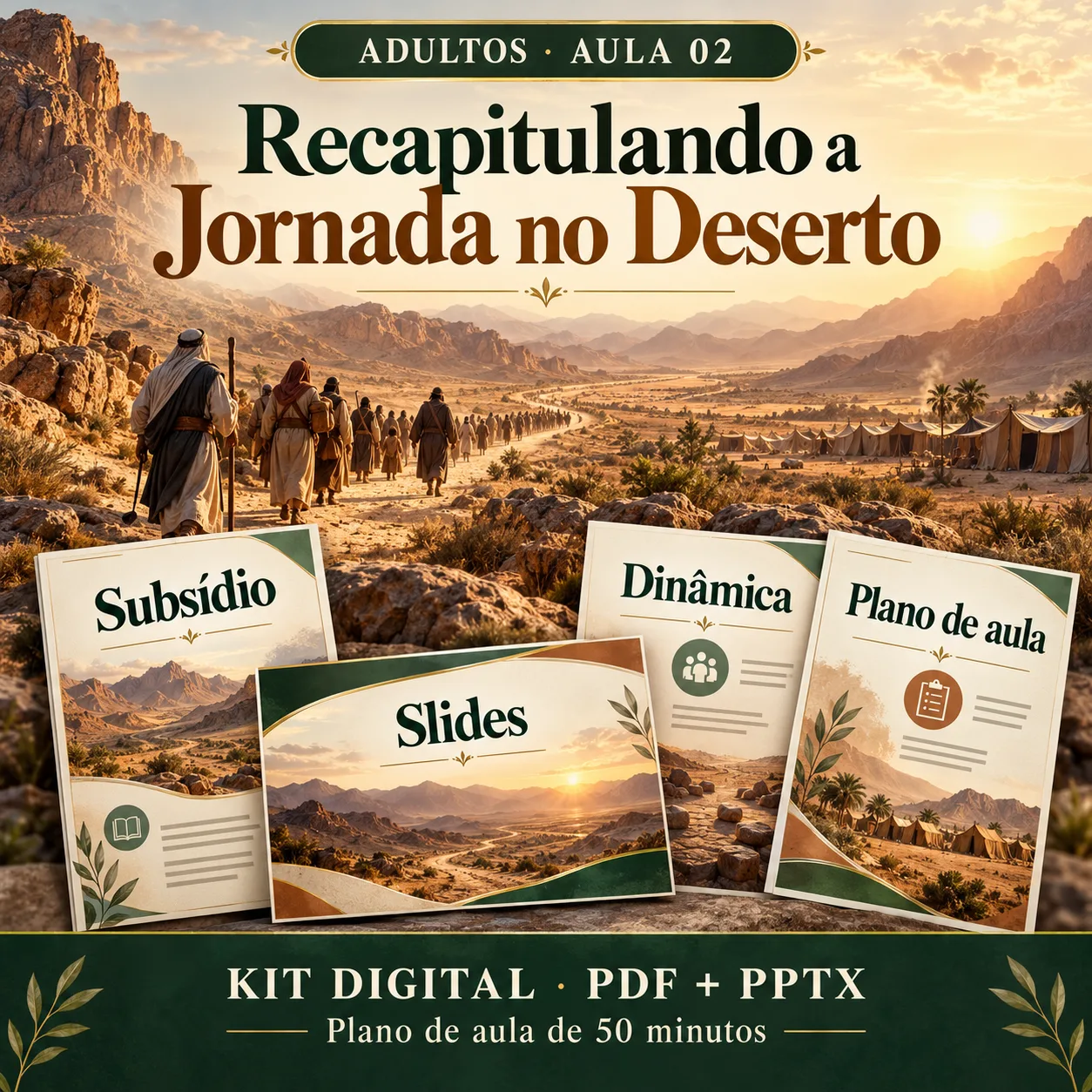 Prévia 1 de Kit aula 2 — Recapitulando a Jornada no Deserto