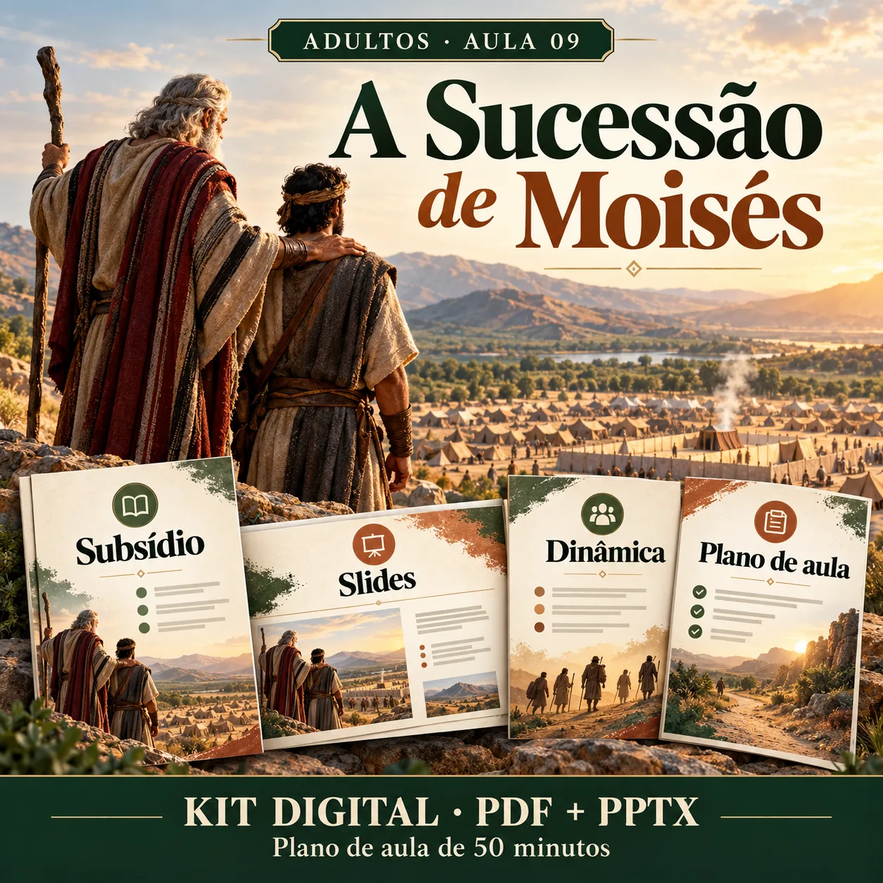 Prévia 1 de Kit aula 9 — A Sucessão de Moisés
