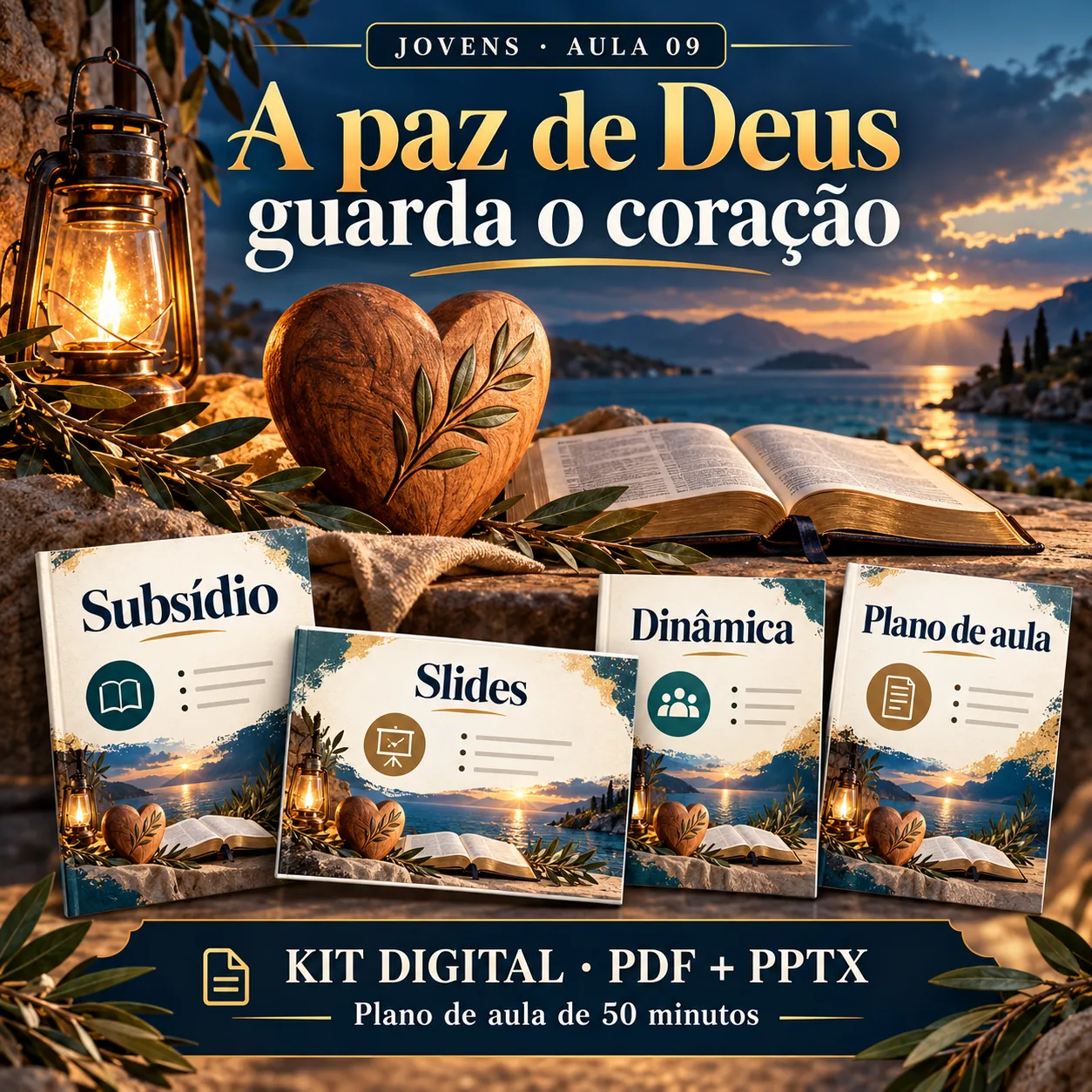 Prévia 1 de Kit aula 9 — A paz de Deus guarda o coração