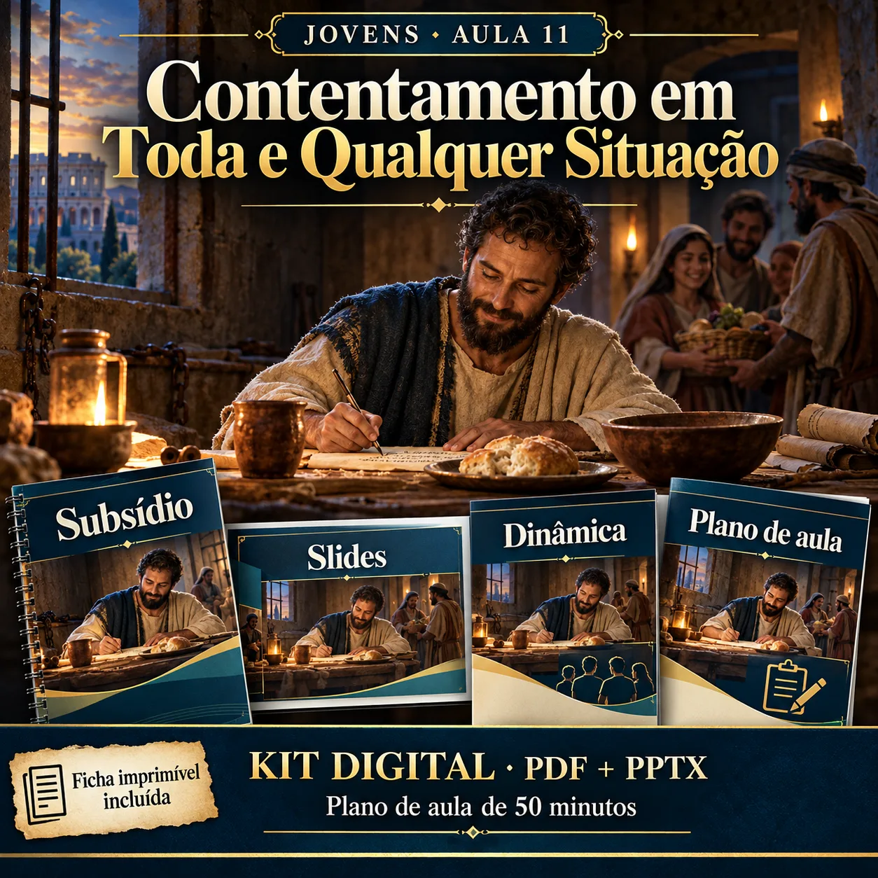 Prévia 1 de Kit aula 11 — Contentamento em Toda e Qualquer Situação
