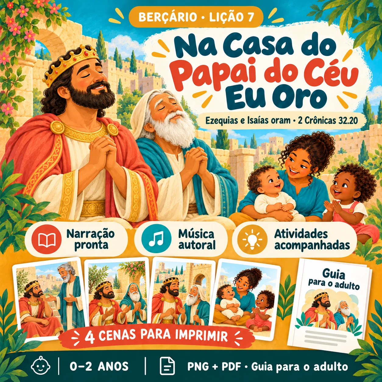 Prévia 1 de Kit aula 7 — Na Casa do Papai do Céu Eu Oro