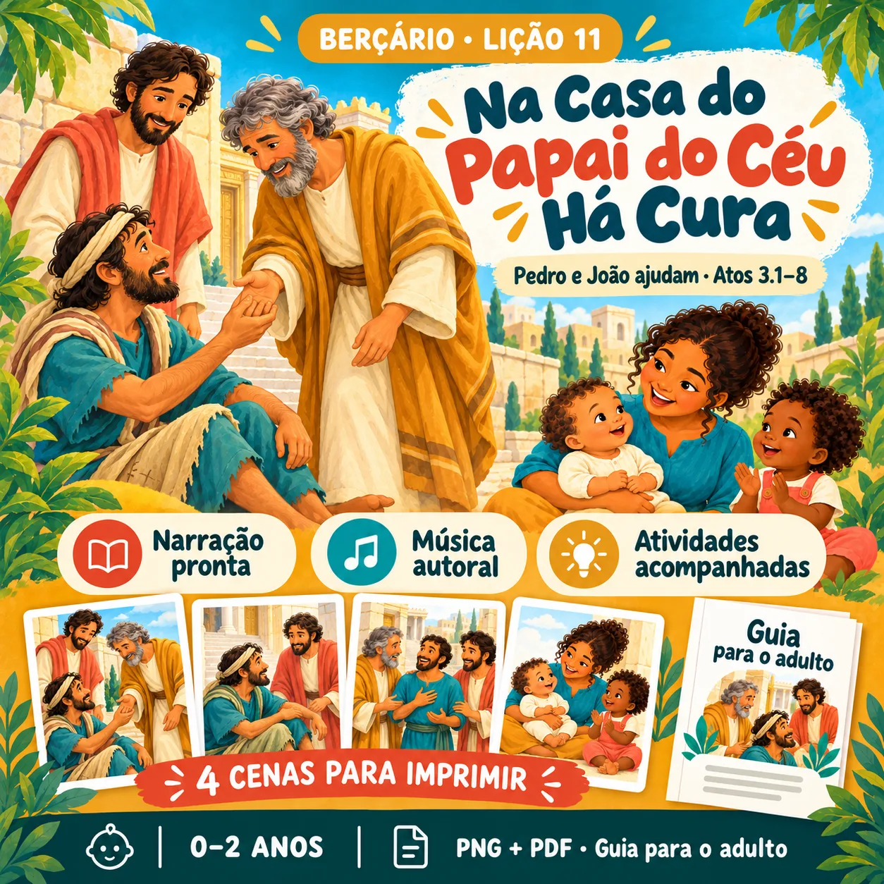 Prévia 1 de Kit aula 11 — Na Casa do Papai do Céu Há Cura