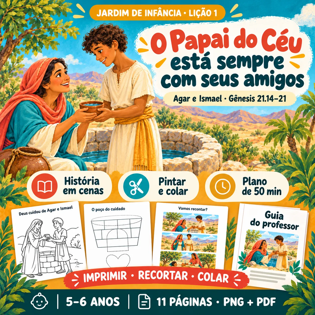 Prévia 1 de Kit aula 1 — O Papai do Céu está sempre com seus amigos