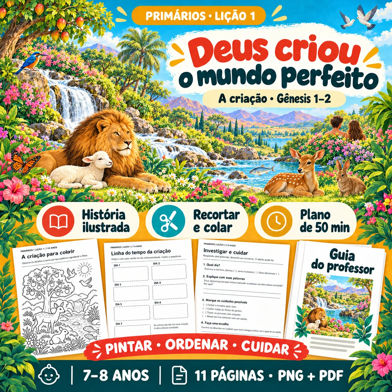 Prévia 1 de Kit aula 1 — Deus criou o mundo perfeito