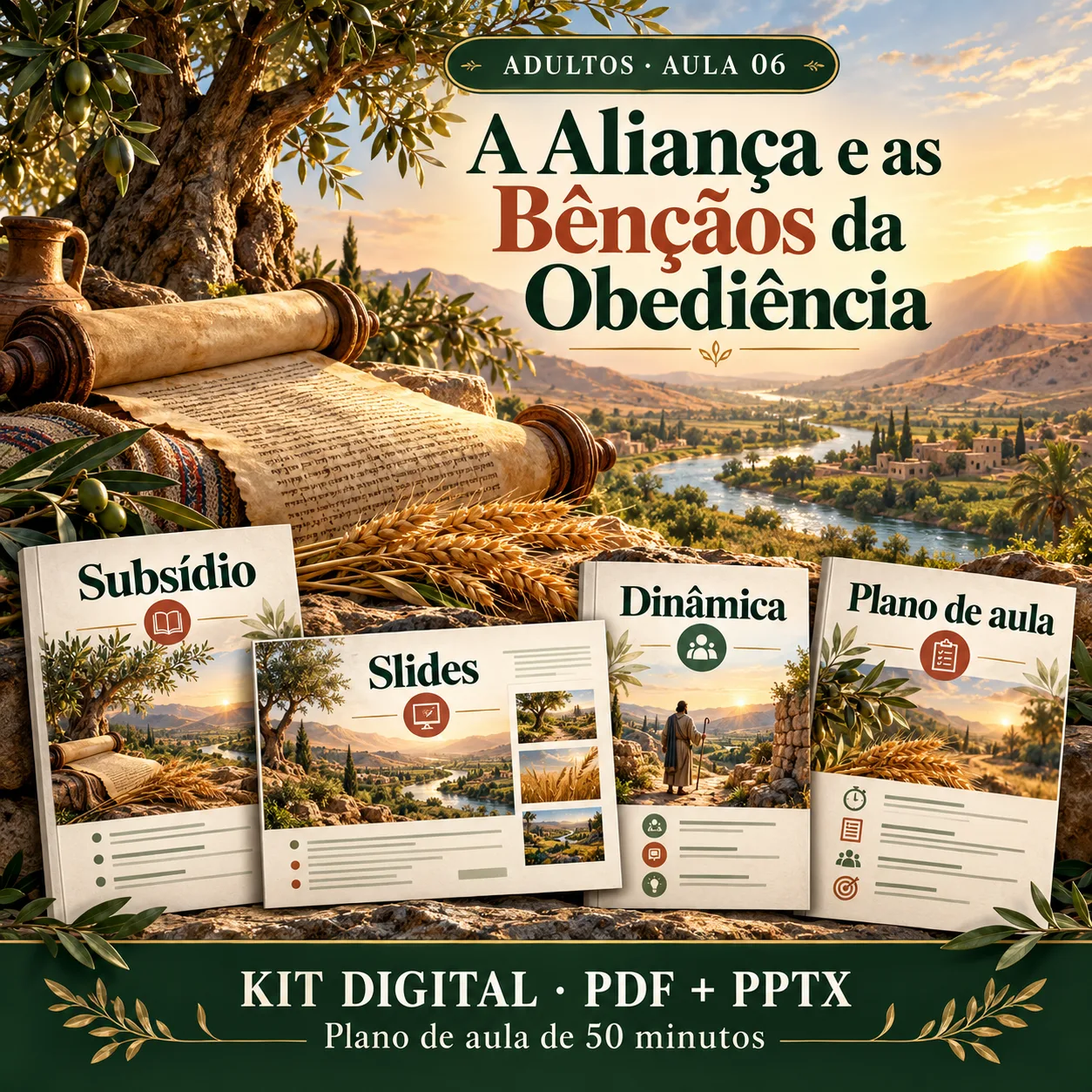 Prévia 1 de Kit aula 6 — A Aliança e as Bênçãos da Obediência