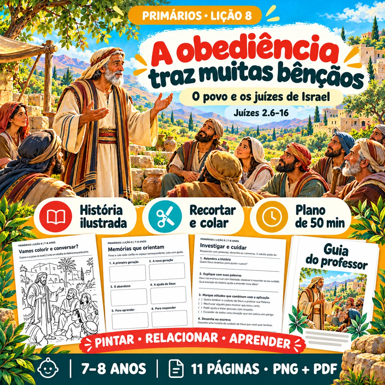 Prévia 1 de Kit aula 8 — A obediência traz muitas bênçãos