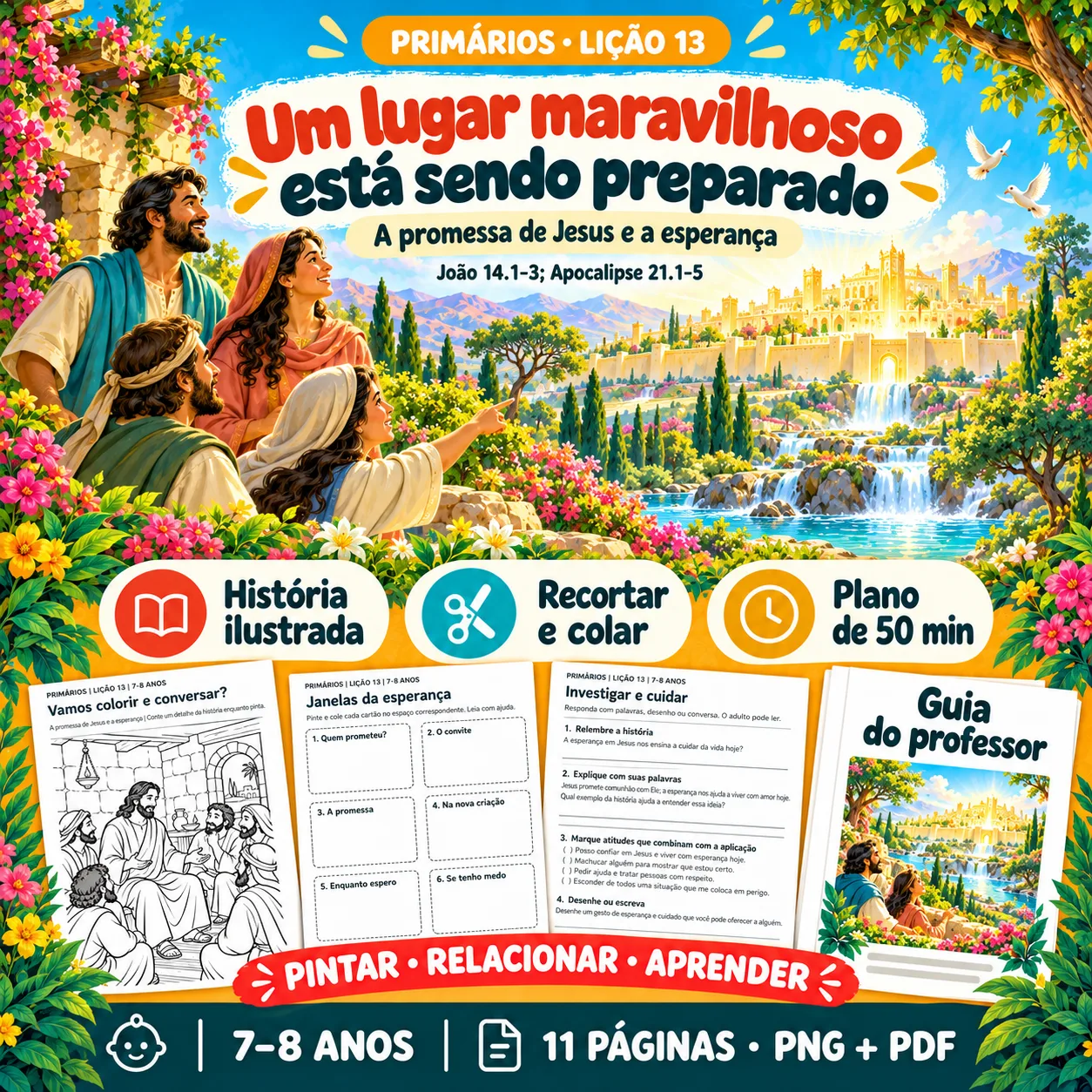 Prévia 1 de Kit aula 13 — Um lugar maravilhoso está sendo preparado