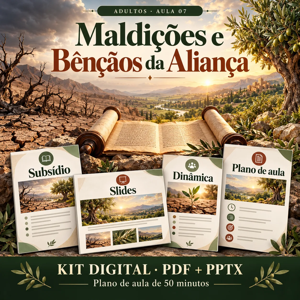 Prévia 1 de Kit aula 7 — Maldições e Bênçãos da Aliança