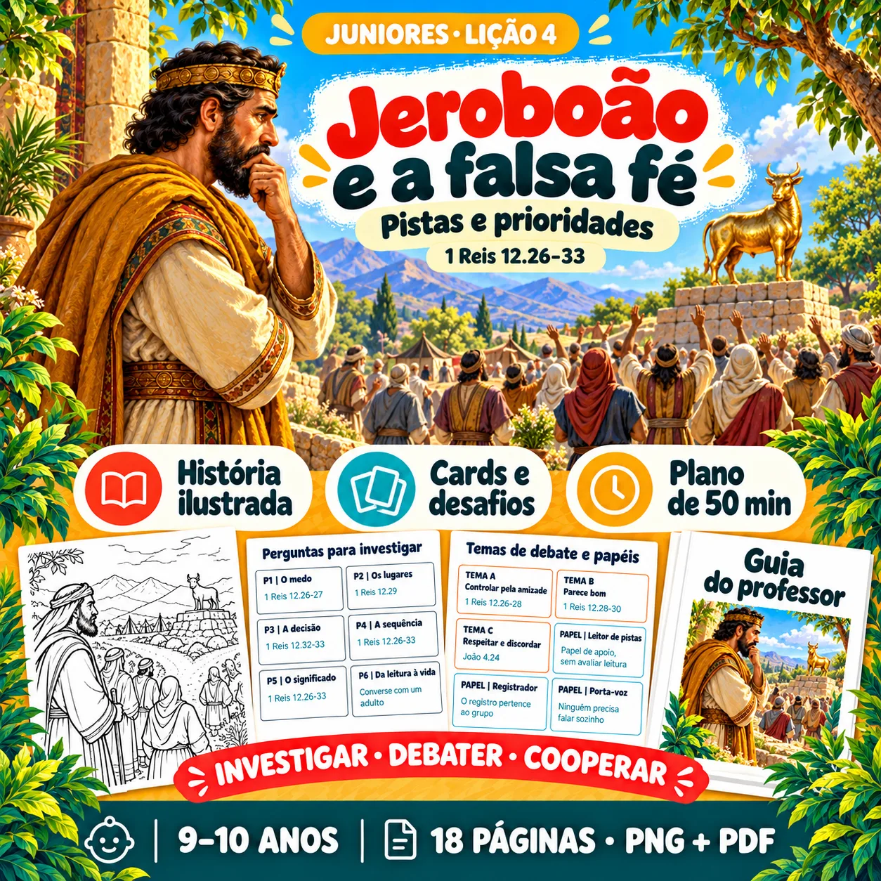Prévia 1 de Kit aula 4 — Jeroboão e a falsa fé
