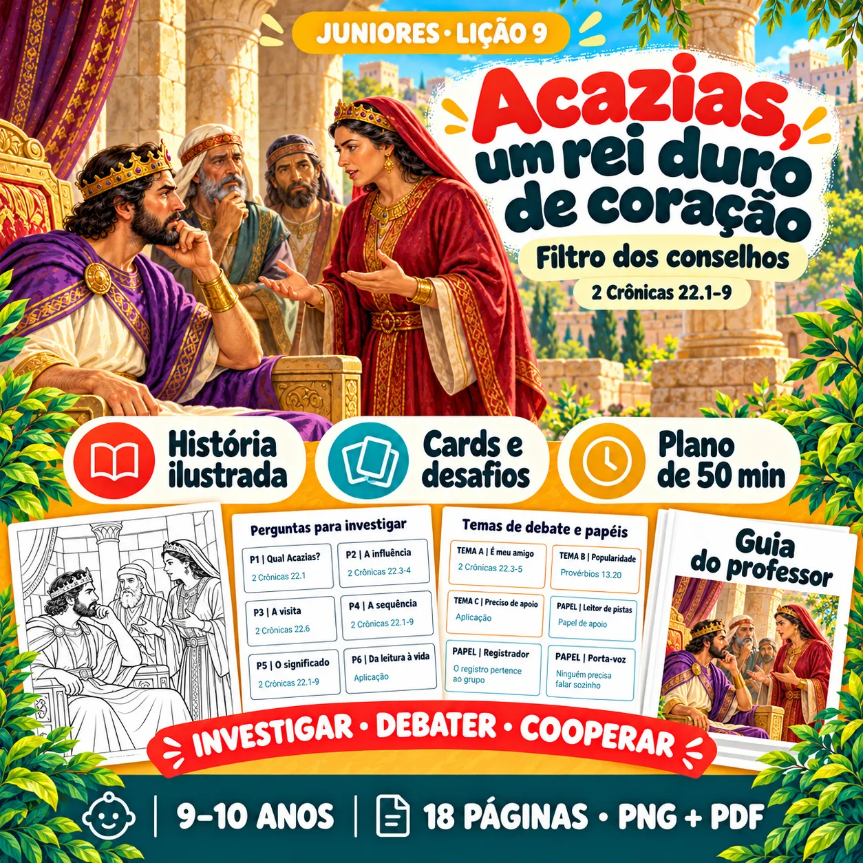 Prévia 1 de Kit aula 9 — Acazias, um rei duro de coração