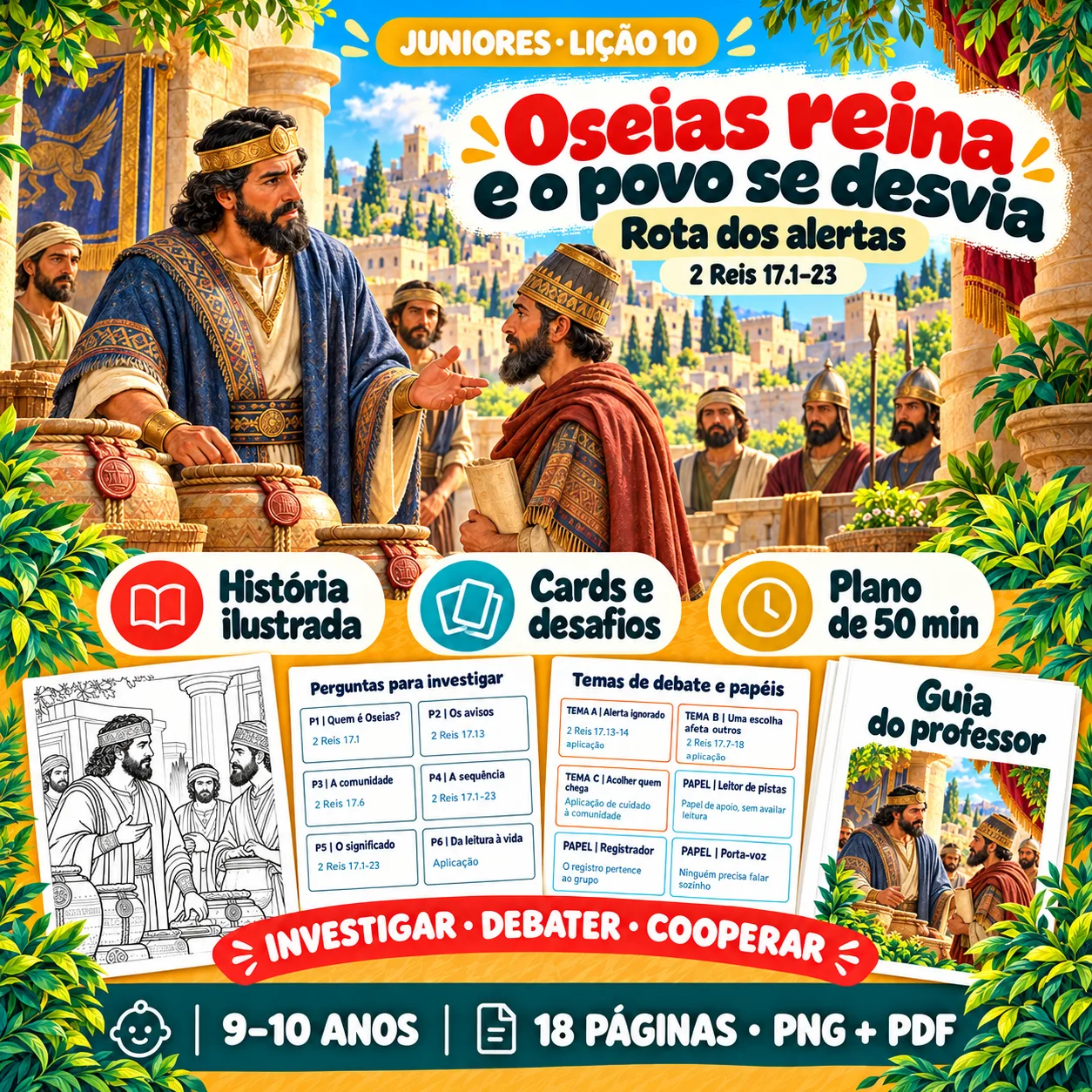Prévia 1 de Kit aula 10 — Oseias reina e o povo se desvia