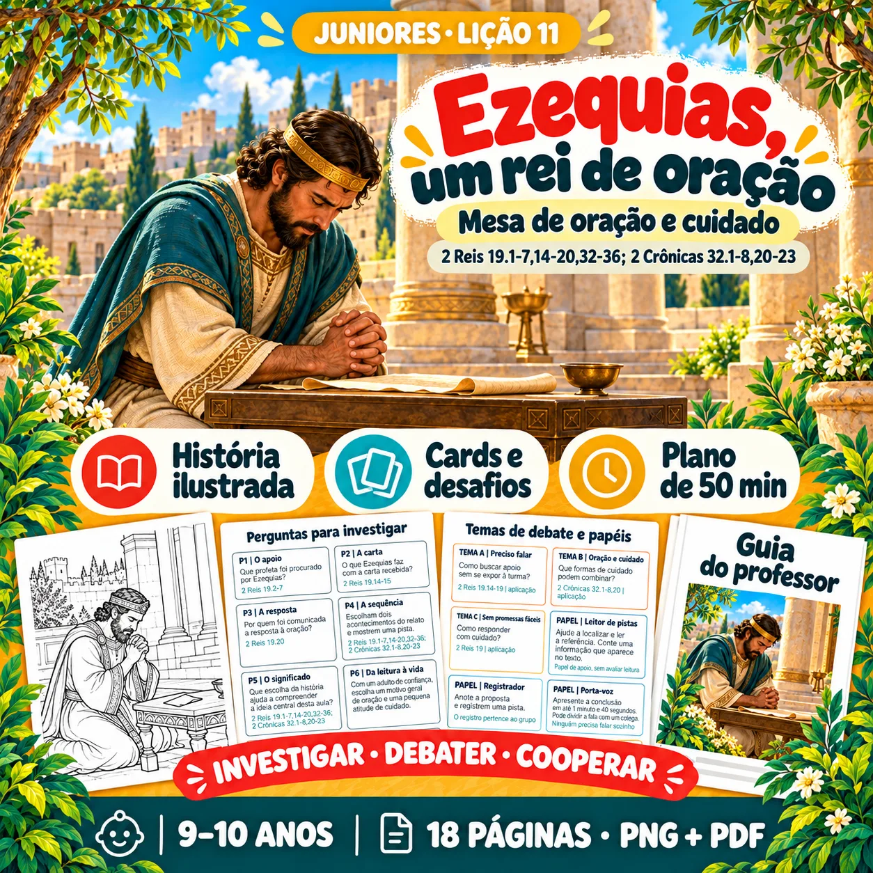 Prévia 1 de Kit aula 11 — Ezequias, um rei de oração